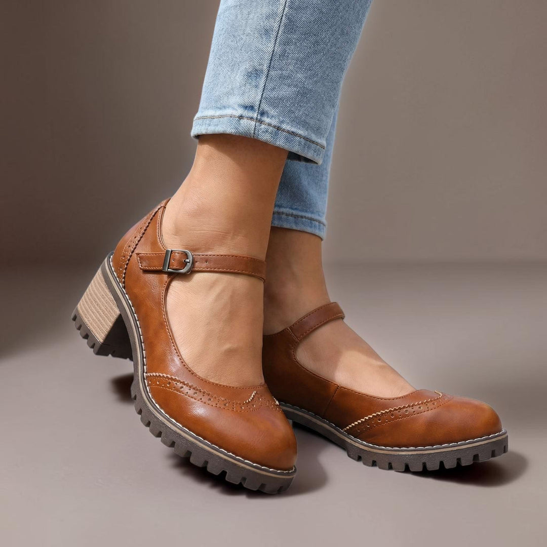 NUALA CORK | Isabelle T-Bar Heels