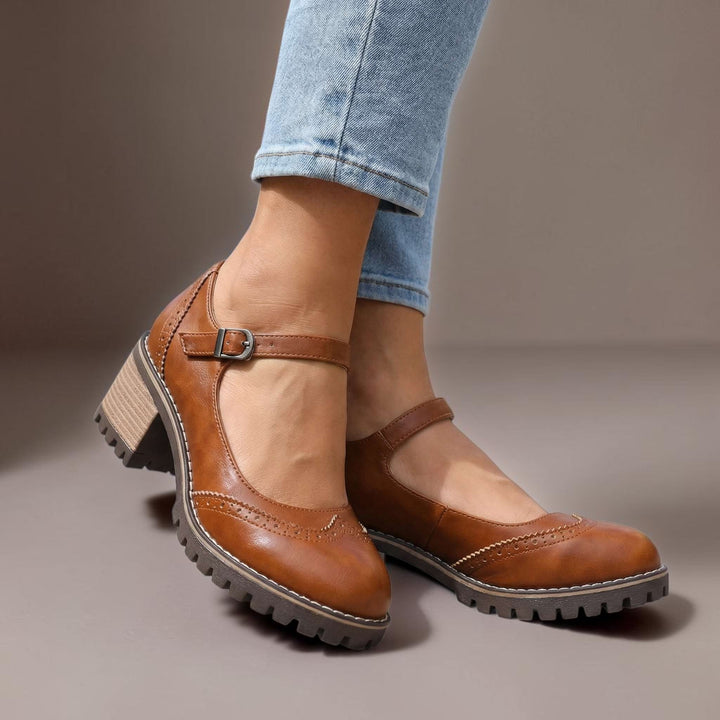 NUALA CORK | Isabelle T-Bar Heels