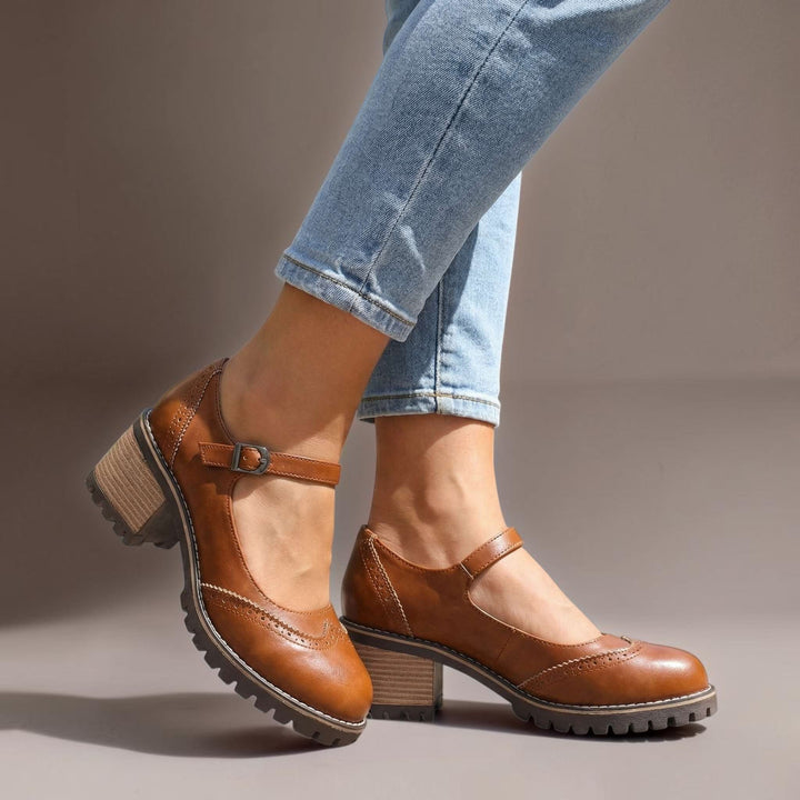 NUALA CORK | Isabelle T-Bar Heels