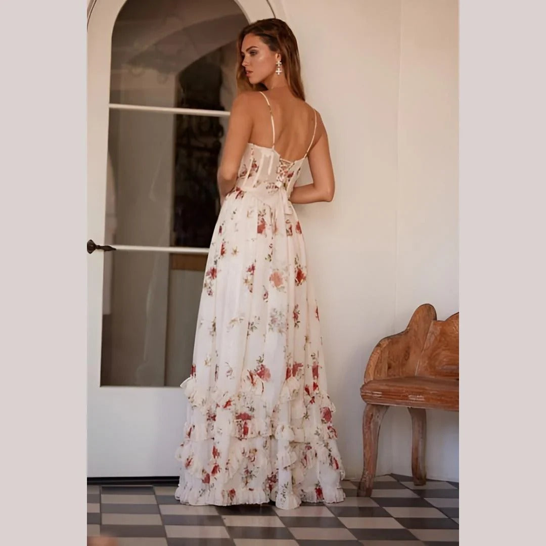 Doireann - Blooming Floral Midi Dress