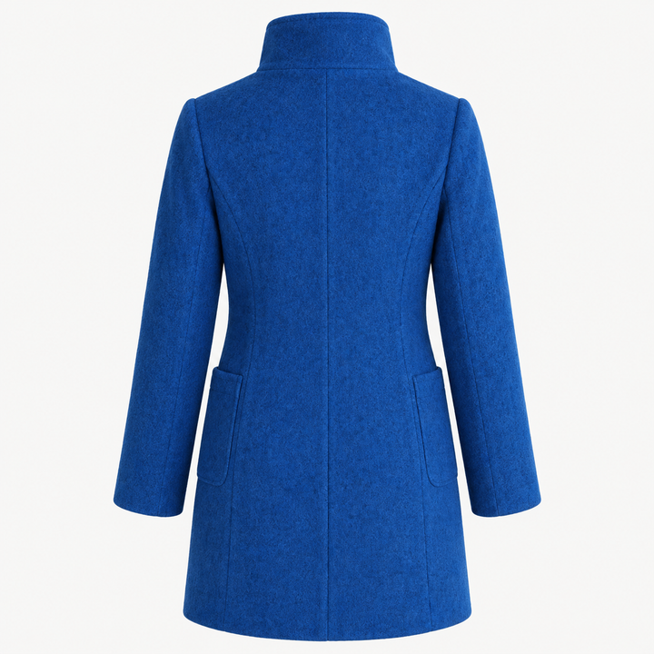 Women's Wool Blend Jacket – High Collar