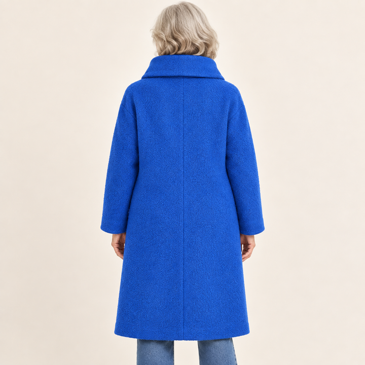 Women's Wool Blend Jacket – High Collar