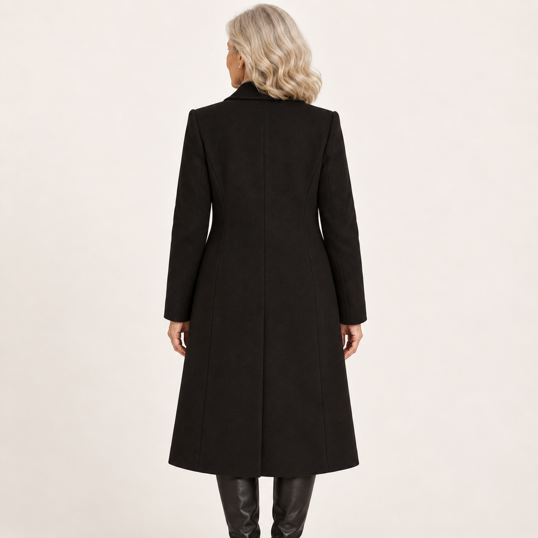 Women's Structured Double-Breasted Coat