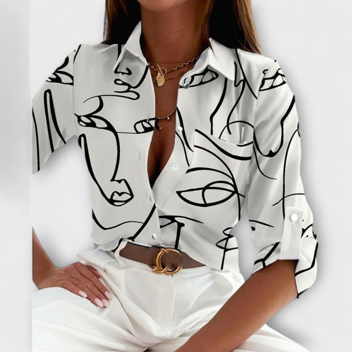 Gráinne - Timeless Elegant Blouse
