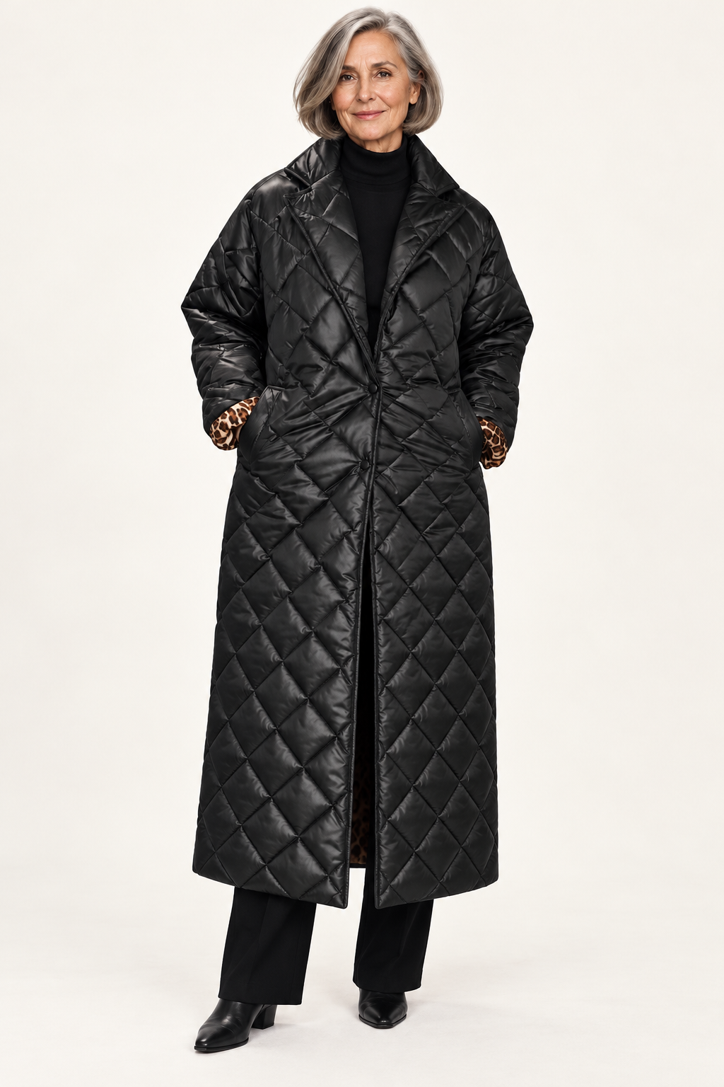 Women's Reversible Quilted Coat